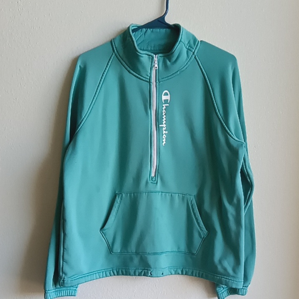CHAMPION Aqua Quarter-Zip Pullover
